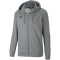 PUMA teamGOAL 23 Casuals Kapuzenjacke medium gray heather L
