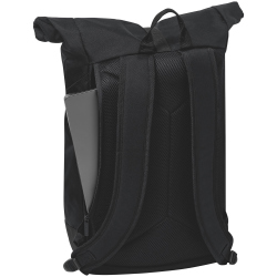 erima Rolltop Rucksack schwarz