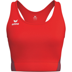 erima T&F Wings Sport-BH Damen rot/bordeaux 32