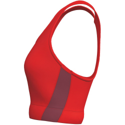 erima T&F Wings Sport-BH Damen rot/bordeaux 32