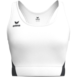 erima T&F Wings Sport-BH Damen weiß/schwarz 32