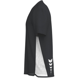 erima T&F Wings T-Shirt Kinder schwarz/weiß 128