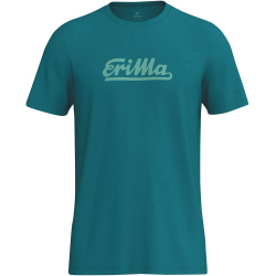 erima Retro T-Shirt tahitian blue XXS