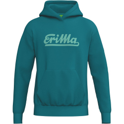 erima Retro Hoodie tahitian blue XXS