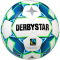 DERBYSTAR Gamma TT Fairtrade Fu&szlig;ball wei&szlig;/blau/gr&uuml;n 5
