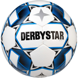 DERBYSTAR Apus TT Fußball weiß/blau 5