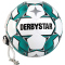 DERBYSTAR Swing Heavy Pendel-Fu&szlig;ball wei&szlig;/t&uuml;rkis 5