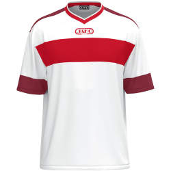 JAKO Club 92 Trikot 004 - weiß/rot/maroon S
