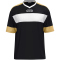 JAKO Club 92 Trikot 823 - schwarz/weiß/gold S