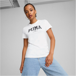 PUMA Squad Graphic T-Shirt Damen