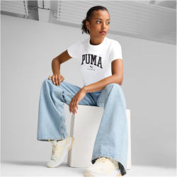 PUMA Squad Graphic T-Shirt Damen
