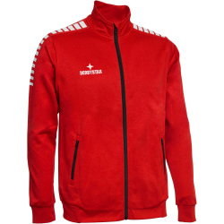 DERBYSTAR Primo Präsentationsjacke rot/weiß S