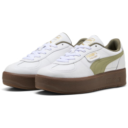 PUMA Palermo Elevata Leder Plateau Sneaker Damen