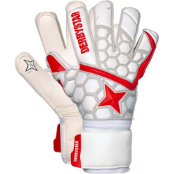 DERBYSTAR APS White Red Star II Torwarthandschuhe...