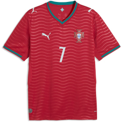 PUMA Portugal Heimtrikot mit Spielerdruck 2026 Herren 77...