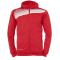 uhlsport Liga 2.0 Kapuzenjacke rot/wei&szlig; 128