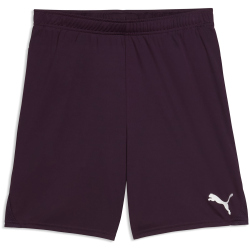 PUMA teamGOAL Shorts Herren 40 - midnight plum/puma white M