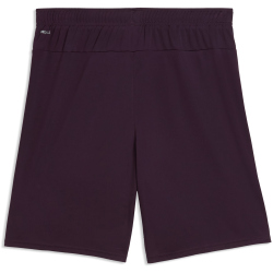 PUMA teamGOAL Shorts Herren 40 - midnight plum/puma white M