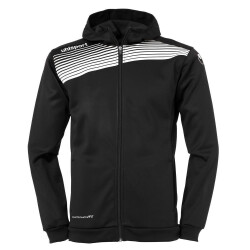 uhlsport Liga 2.0 Kapuzenjacke schwarz/weiß 164