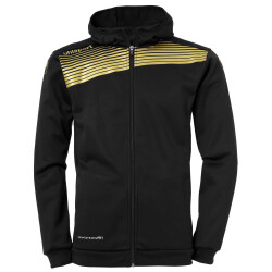 uhlsport Liga 2.0 Kapuzenjacke schwarz/gold 128