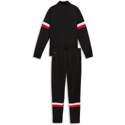 PUMA individualRISE Trainingsanzug Jungen 90 - PUMA black/PUMA white/PUMA red 128