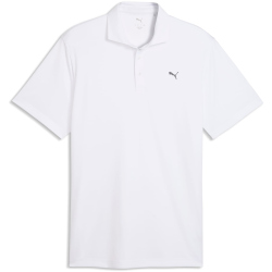 PUMA Pure 3.0 LC Poloshirt Herren 02 - white glow XS