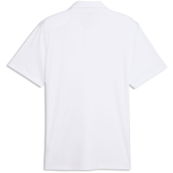 PUMA Pure 3.0 LC Poloshirt Herren 02 - white glow XS