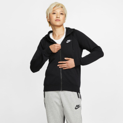 NIKE Sportswear Essential Fleece Kapuzenjacke Damen