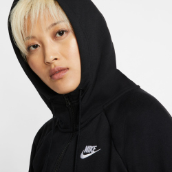 NIKE Sportswear Essential Fleece Kapuzenjacke Damen