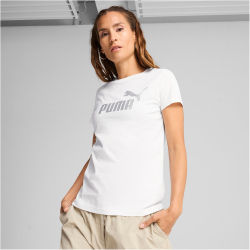 PUMA Essentials Metallic No. 1 Logo T-Shirt Damen 02 -...