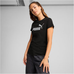 PUMA Essentials Metallic No. 1 Logo T-Shirt Damen 01 -...