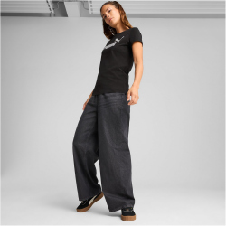 PUMA Essentials Metallic No. 1 Logo T-Shirt Damen 01 -...