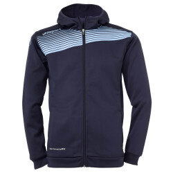 uhlsport Liga 2.0 Kapuzenjacke marine 14/skyblau 128