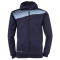 uhlsport Liga 2.0 Kapuzenjacke marine 14/skyblau 3XL