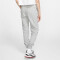 NIKE Sportswear Essential Fleece Jogginghose Damen dk grey heather/white XS