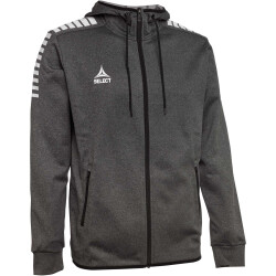 Select Monaco Kapuzen-Sweatjacke grau S