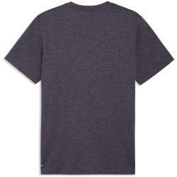 PUMA Tad Essentials Heather Small Cat Trainingsshirt Herren 97 - galactic gray heather L