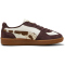 PUMA Palermo Cow Sneaker Damen 01 - warm white/chocolate brown/gum 37