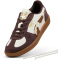 PUMA Palermo Cow Sneaker Damen 01 - warm white/chocolate brown/gum 37