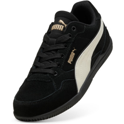 PUMA K-Moda Suede Sneaker Damen 01 - PUMA black/warm white/PUMA gold 39