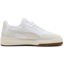 PUMA Shuffle Downtown OG Sneaker 05 - PUMA white/vapor gray/PUMA gold 36