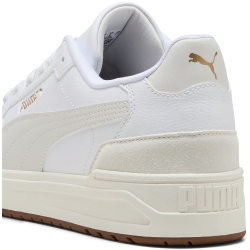 PUMA Shuffle Downtown OG Sneaker 05 - PUMA white/vapor gray/PUMA gold 36