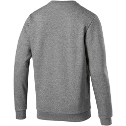 PUMA Essential Logo Crew Sweatshirt medium gray heather S