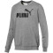 PUMA Essential Logo Crew Sweatshirt medium gray heather S