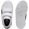 PUMA Shuffle Downtown Lo Sneaker mit Klettverschluss Kinder 02 - PUMA white/PUMA black/PUMA gold 29