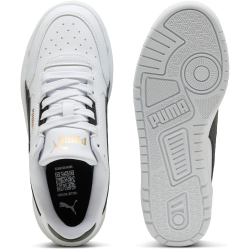 PUMA Shuffle Downtown Lo Sneaker Kinder 02 - PUMA white/PUMA black/PUMA gold 36
