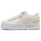 PUMA Mayze Gentle Meld Plateau Sneaker Damen 01 - warm white/puma white 37