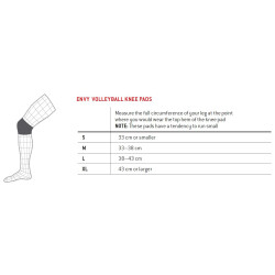 G-FORM Envy Volleyball Knieschoner white S