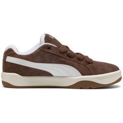 PUMA Park Lifestyle Easy Suede Sneaker 15 - chocolate/puma white 36