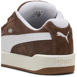 PUMA Park Lifestyle Easy Suede Sneaker 15 - chocolate/puma white 36